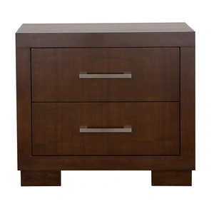 Coaster Jessica Wood Nightstand w/2 Drawers