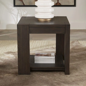 Liberty Furniture Lennox Hill Lift Top Coffee Table Set | Bark, Bark