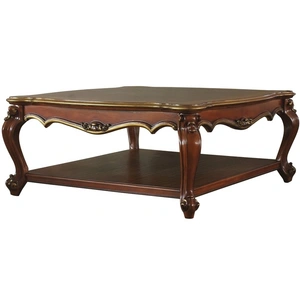 ACME Picardy Wood Coffee Table Set, Cherry Oak