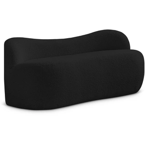 Meridian Furniture Flair Boucle Fabric Bench