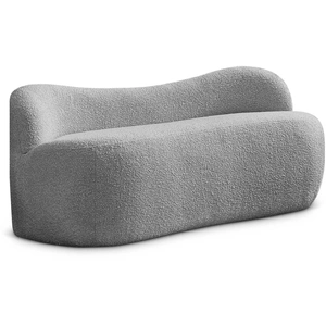 Meridian Furniture Flair Boucle Fabric Bench