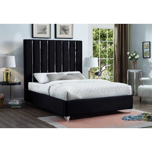 Meridian Furniture Enzo Velvet Bed
