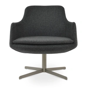 SohoConcept Furniture Dervish Leatherette 4 Star Lounge Armchair