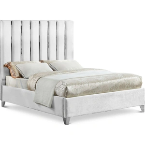 Meridian Furniture Enzo Velvet Bed