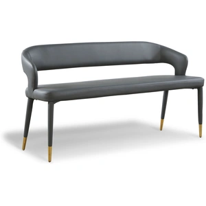 Meridian Furniture Destiny Faux Leather Bench