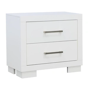 Coaster Jessica Wood Nightstand w/2 Drawers