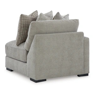 Ashley Furniture Aslan Court Fabric 2-Piece Loveseat Sectional, Pebble