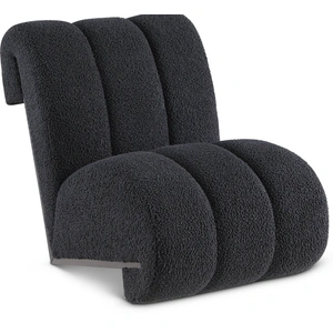 Meridian Furniture Swoon Faux Sheepskin Accent Chair