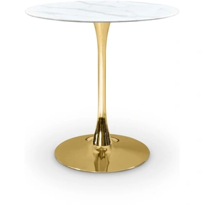 Meridian Furniture Tulip 36-inch Round Glass Counter Height Table