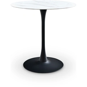 Meridian Furniture Tulip 36-inch Round Glass Counter Height Table
