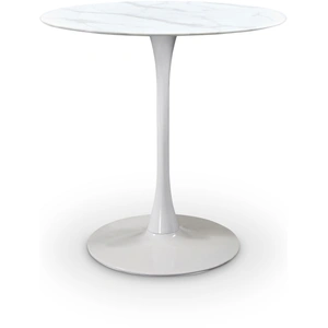 Meridian Furniture Tulip 36-inch Round Glass Counter Height Table