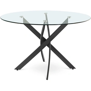 Meridian Furniture Xander 48-inch Round Glass Dining Table