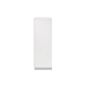 Coaster Felicity Wood Chest w/5 Drawers, Glossy White