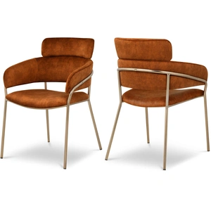 Meridian Furniture Yara Velvet Dining Chair (Set of 2)