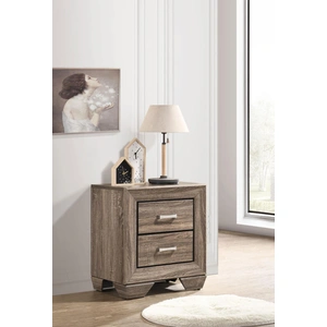 Coaster Kauffman Wood Nightstand w/2 Drawers