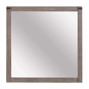 Homelegance Woodrow Melamine/Wood Mirror, Brownish Gray