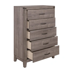 Homelegance Woodrow Melamine/Wood Chest, Brownish Gray