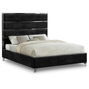 Meridian Furniture Zuma Velvet Bed