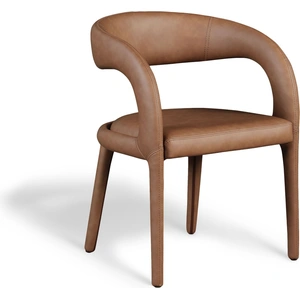 Meridian Furniture Sylvester Fully Upholstered Faux Leather Dining Chair