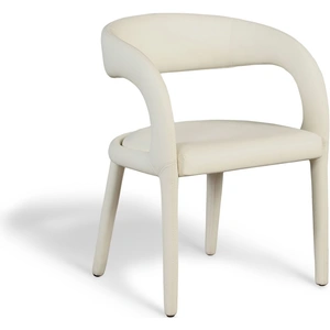 Meridian Furniture Sylvester Fully Upholstered Faux Leather Dining Chair