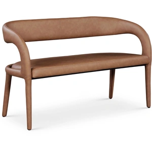 Meridian Furniture Sylvester Faux Leather Bench