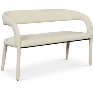 Meridian Furniture Sylvester Faux Leather Bench