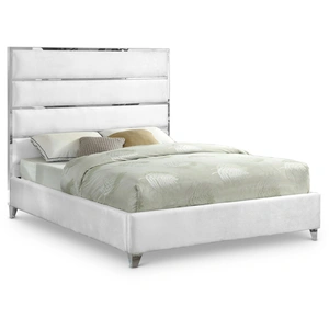 Meridian Furniture Zuma Velvet Bed