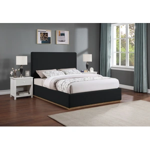 Meridian Furniture Monaco Boucle Fabric Bed