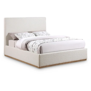 Meridian Furniture Monaco Boucle Fabric Bed