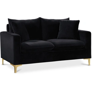 Meridian Furniture Naomi Velvet Loveseat