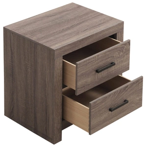 Coaster Brantford 3D Paper Veneer Nightstand w/2 Drawers
