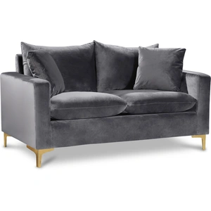 Meridian Furniture Naomi Velvet Loveseat