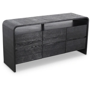 Meridian Furniture Cresthill 6-Drawer Wood Dresser