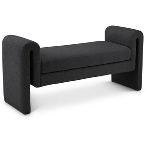 Meridian Furniture Stylus 51-inch Boucle Fabric Bench