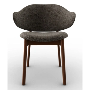 Calligaris Holly Upholstery/Wood Dining Chair (Set of 2)