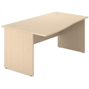 NARBUTAS Optima Plus 47.2-inch Wave Office Desk