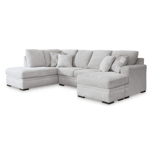 Ashley Furniture Gabyleigh Fabric Left 2-Piece Sectional w/Chaise, Nickel