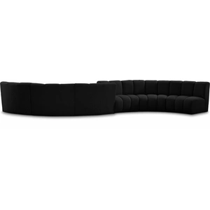 Meridian Furniture Infinity 217-inch 6-Piece Boucle Fabric Sectional Sofa