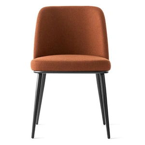 Calligaris Foyer Fabric/Metal Customizable Upholstered Dining Chair (Set of 4)