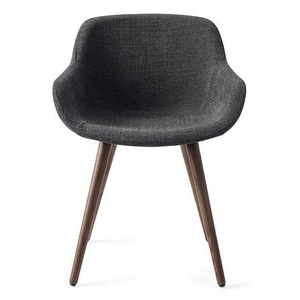 Calligaris Igloo Fabric/Wood Customizable Dining Armchair (Set of 4)