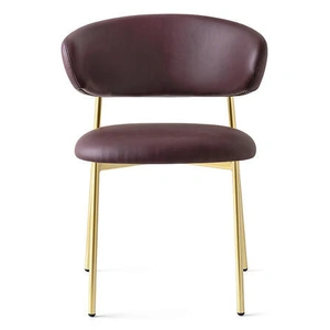 Calligaris Oleandro Fabric/Metal Customizable Dining Chair (Set of 4)