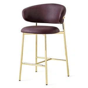 Calligaris Oleandro Fabric/Metal Customizable Counter Stool (Set of 2)