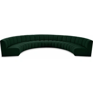 Meridian Furniture Infinity 183-inch 7-Piece Boucle Fabric Sectional Sofa