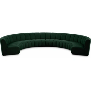 Meridian Furniture Infinity 183-inch 8-Piece Boucle Fabric Sectional Sofa