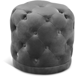 Meridian Furniture Harper Velvet Ottoman/Stool
