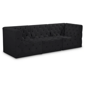 Meridian Furniture Tuft 99-inch Velvet Modular Sofa