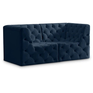 Meridian Furniture Tuft 70-inch Velvet Modular Sofa
