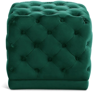 Meridian Furniture Stella Velvet Ottoman/Stool
