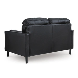 Ashley Furniture Bryceview Leather Loveseat in Onyx