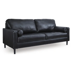 Ashley Furniture Bryceview Leather Sofa, Onyx